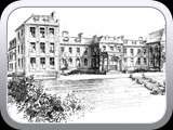 Glossop Hall line drawing